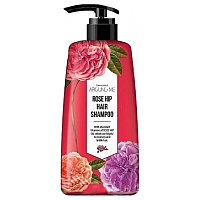 Шампунь для поврежденных волос Around Me Rose Hip Perfume Hair Shampoo 500мл