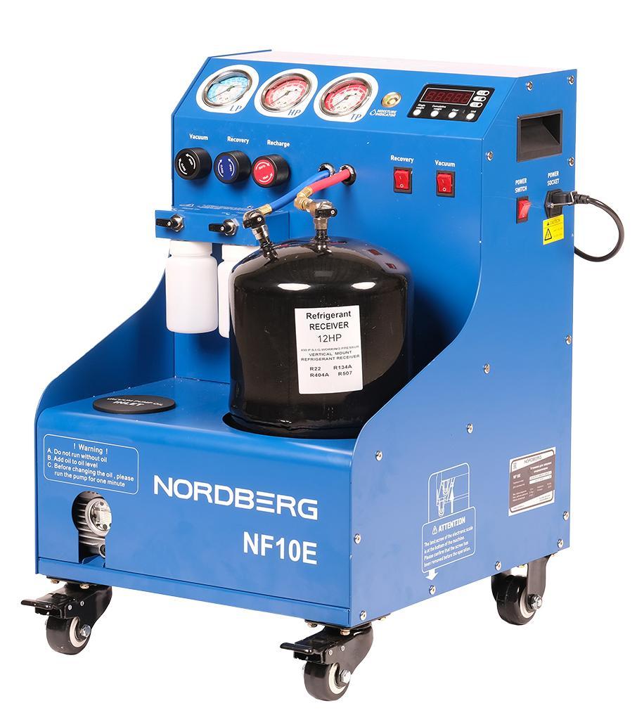 NORDBERG NORDBERG УСТАНОВКА NF10E полуавтомат для заправки автомобильных кондиционеров - фото 1 - id-p148573165