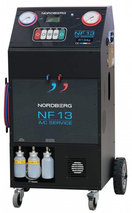 NORDBERG Автоматическая установка для заправки автомобильных кондиционеров, 10 кг Nordberg NF13
