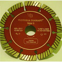 Алмазный диск 125 мм с фланцем для супер твёрдых материалов, Испания
