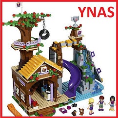 Детский конструктор Bel Friends подружки 10497  Bela Спортивный лагерь дом на дереве аналог Лего LEGO Френдс