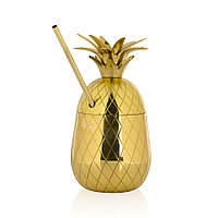 Коктейльный бокал "Ананас", золотой цвет, P.L. Proff Cuisine