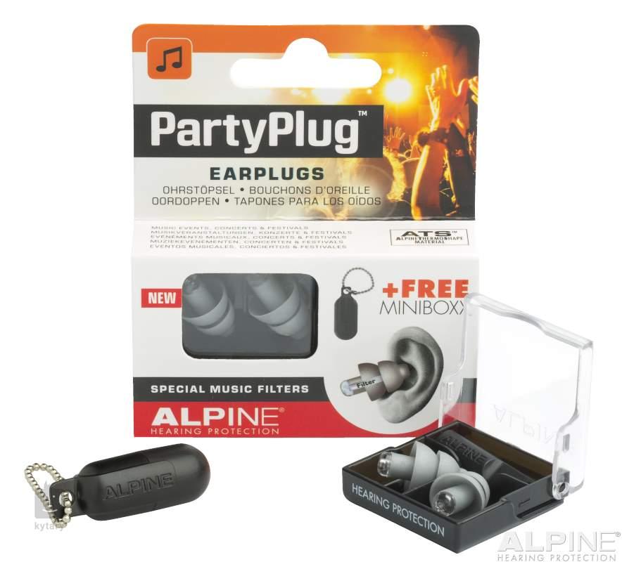 Беруши для вечеринок и концертов PartyPlug (серые) - фото 2 - id-p119028615