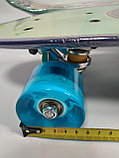 Скейтборд с принтом светящиеся колёса ручкой S00287 Banga, фото 4