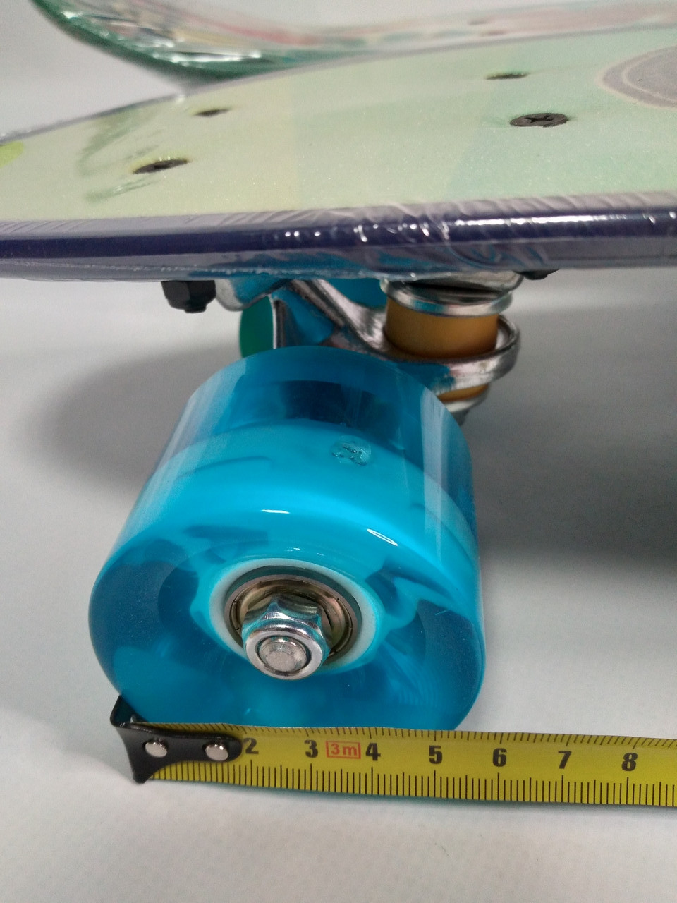 Скейтборд с принтом светящиеся колёса ручкой S00287 Banga - фото 4 - id-p148613450