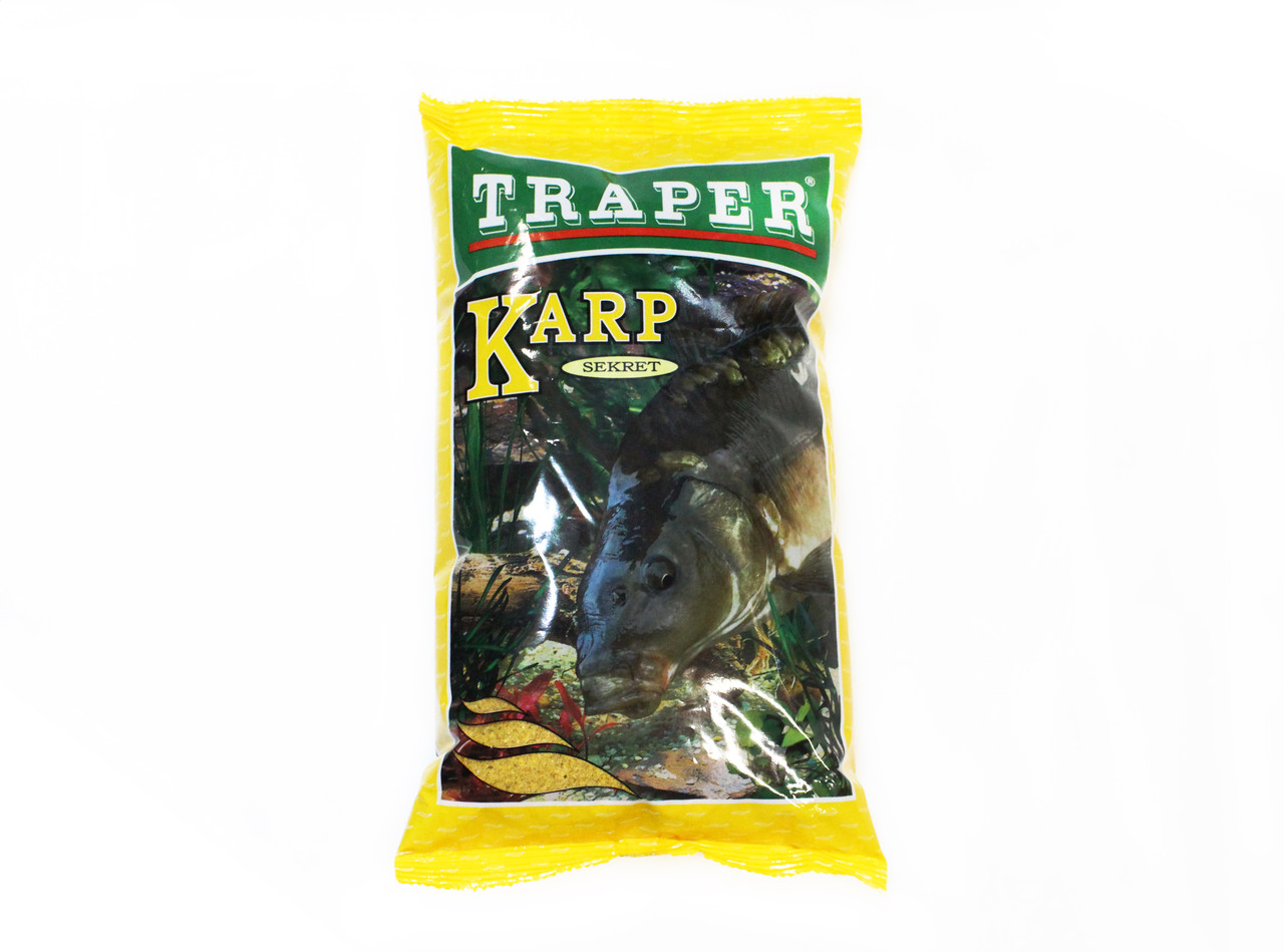 Прикормка "TRAPER" "Sekret" Karp (карп, жёлтый) - фото 1 - id-p148615899