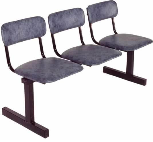 Секционный стул для зон ожидания и минизалов - фото 2 - id-p6701541