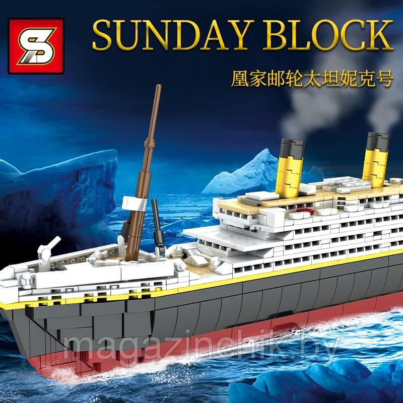 Конструктор Титаник, 1333 дет, Sembo Block 601187 / SY 0400, аналог Лего - фото 3 - id-p148620582