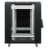 Рэк SHOWGEAR RCA-FSG-18 Network cabinet on wheels, фото 3