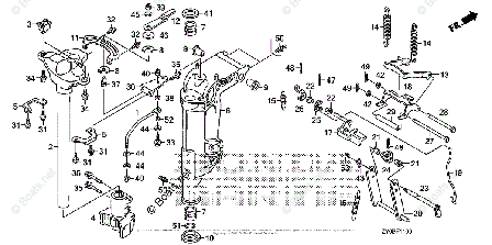 Виброопора верхняя Honda BF15..20 50150-ZY1-000, фото 2