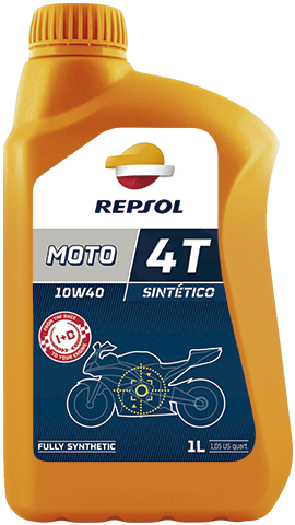 Моторное масло REPSOL MOTO SINTETICO 4T 10W40 1л