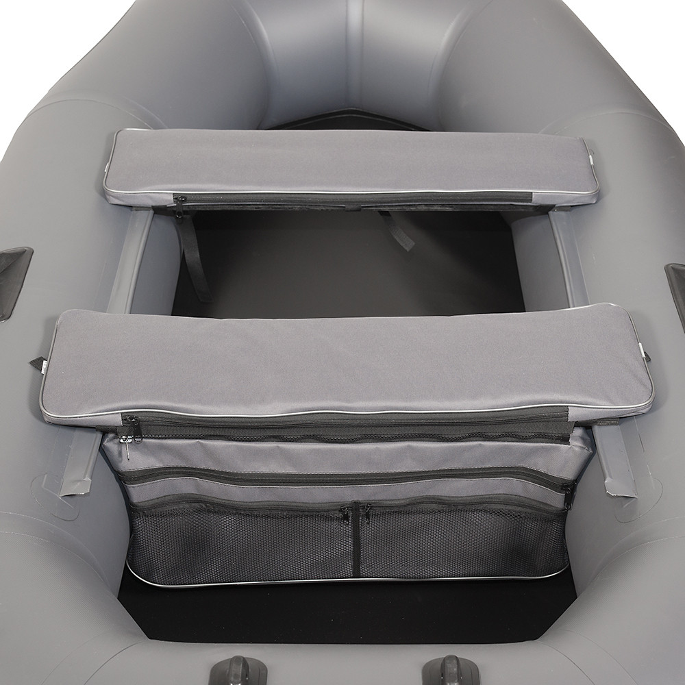Комплект мягких накладок на сиденье Ковчег Премиум 95 с сумкой (чёрный) - фото 2 - id-p148636985