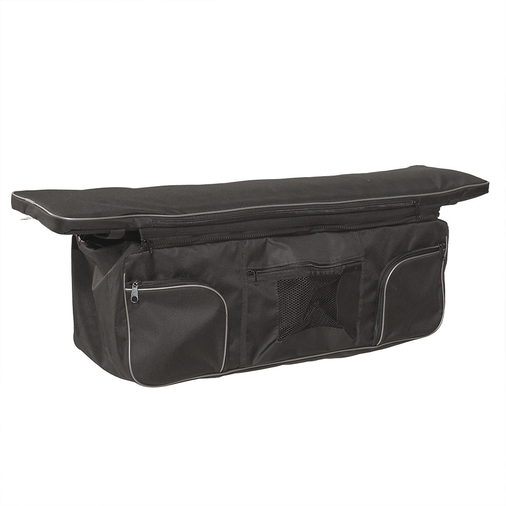 Комплект мягких накладок на сиденье Ковчег Премиум 95 с сумкой (чёрный) - фото 2 - id-p148642836