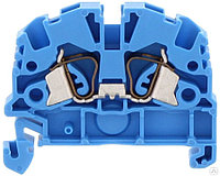 Клемма ZSRK 2,5/2A BU, CONTA-CLIP, проходная 3583.5