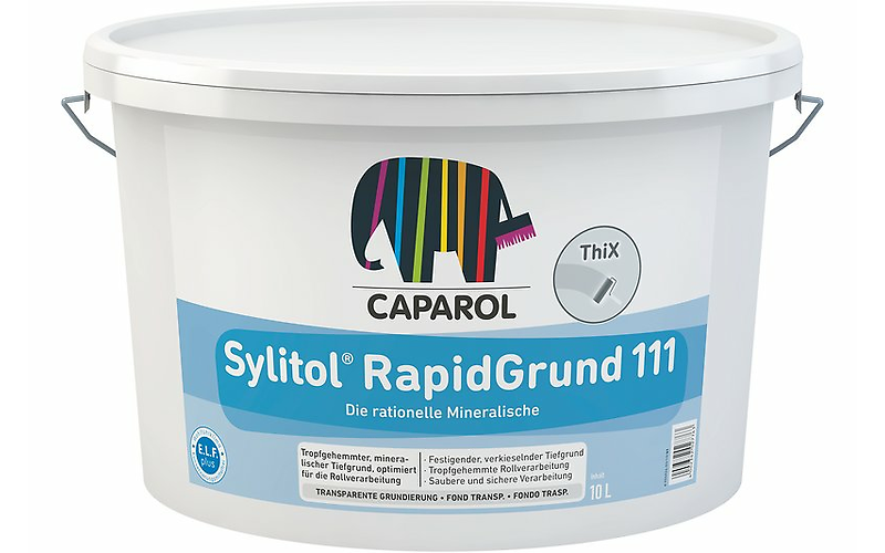 Грунтовка Капарол Силитол Рапидгрунд 111 Sylitol Rapidgrund 111 силикатная, глубокого проникновения, 10л - фото 1 - id-p148645275