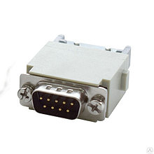 ВПМ-5-9 Вилка прямоугольная модульная Интерфейсный соединитель