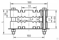 ШНП1-5х80 Шинодержатель