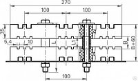 ШНП-2-5х30 Шинодержатель