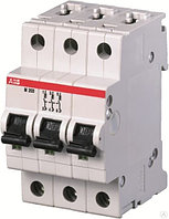 Выключатель автомат. M203-4 3P 4A (Без тепл. расцеп-ля) 25кА, ABB 2CDA283799R0041