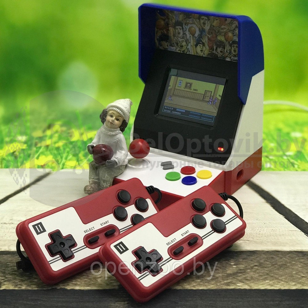 Портативная игровая приставка Retro Arcade 520 встроенных игр 2 геймпада - фото 2 - id-p148653667