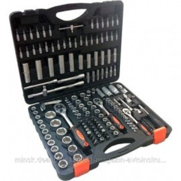 Набор инструмента 172пр. 1/4"&1/2"& 3/8" (6-гран.)(4-32мм) Partner PA-40172