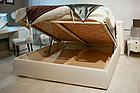 Кровать 1,6 м Магнолия с ПМ - Дерево / Орех, фото 2