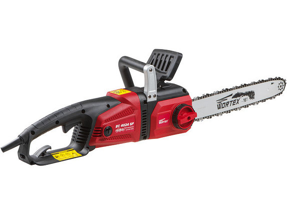 Пила цепная электрическая WORTEX EC 4024 SF шина 40 см (16"), 3/8" LP, 1.3 мм, фото 2