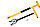 Ручной культиватор-корнеудалитель Торнадика средний Tornadica с поворотной ручкой, фото 3