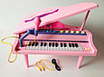 Детский синтезатор (пианино) с микрофоном и USB (арт.3205), фото 3