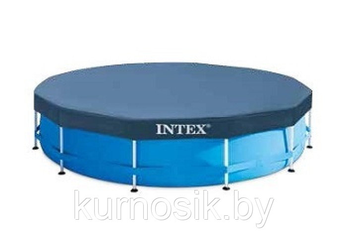 Тент-чехол Intex 28030 на каркасный круглый бассейн 305 см - фото 4 - id-p148674632