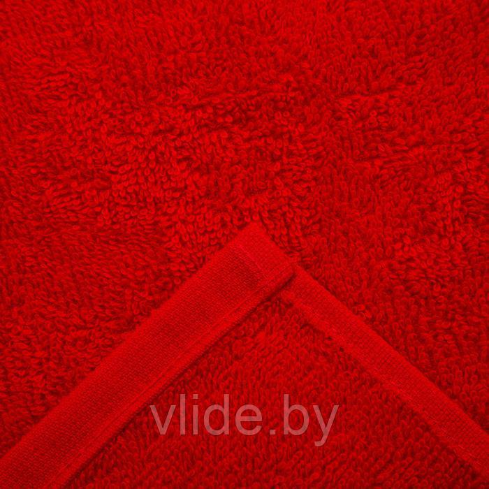 Полотенце махровое «Экономь и Я», размер 70х130 см, цвет бордо - фото 3 - id-p148678420