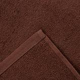 Полотенце махровое «Экономь и Я», размер 70х130 см, цвет шоколад, фото 3