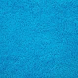 Полотенце махровое «Экономь и Я», размер 70х130 см, цвет голубой, фото 2