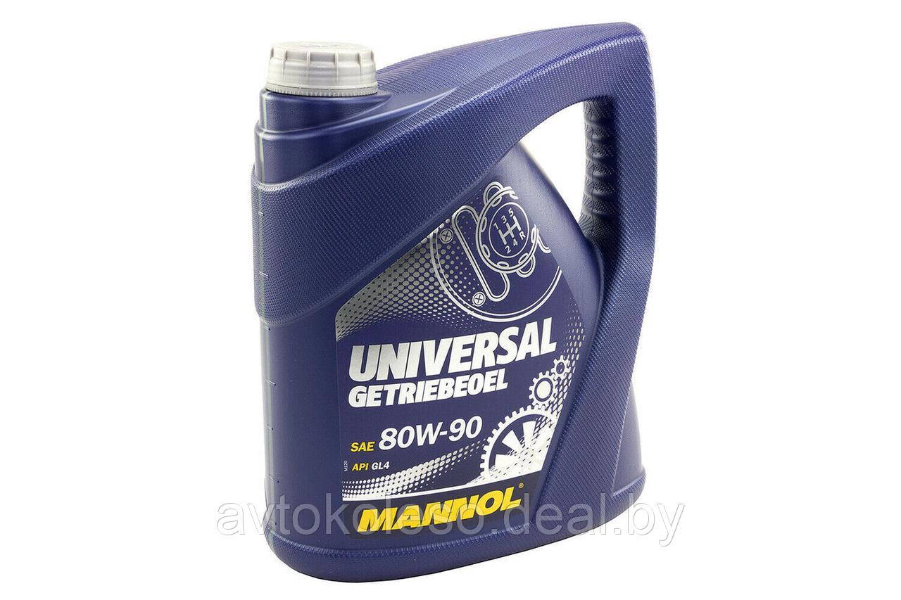 Масло трансмиссионное MANNOL Universal Getriebeoel 80W-90 API GL 4 4л - фото 1 - id-p148683001