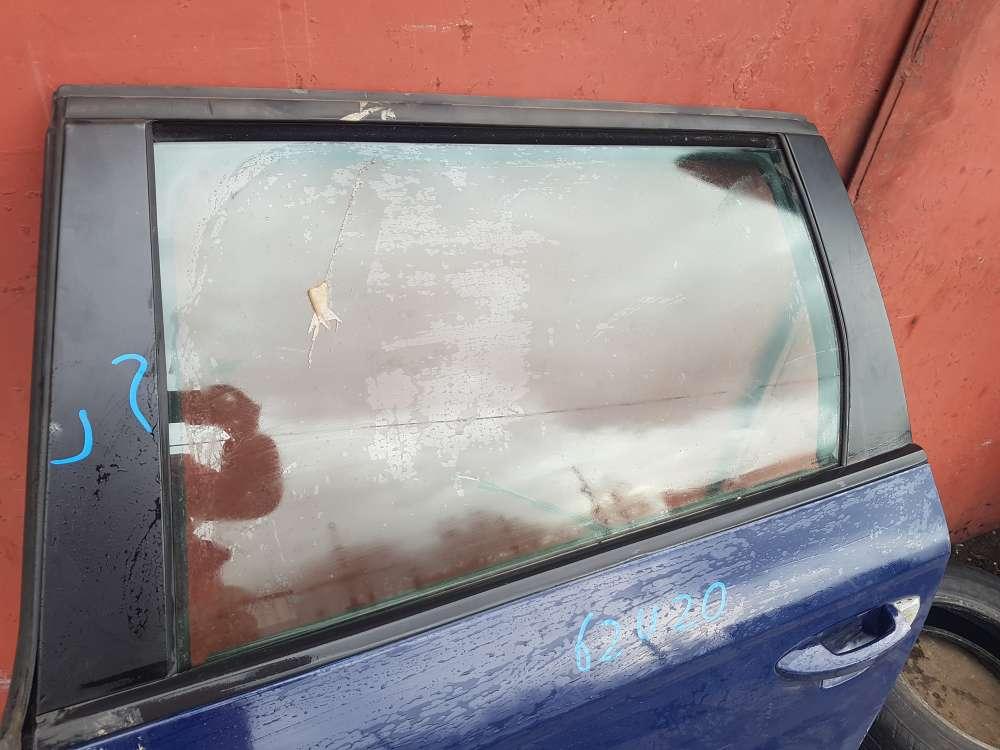 Стекло двери задней левой Volkswagen Passat B6, Фольксваген Пассат Б6 2005-2010 гг.в.