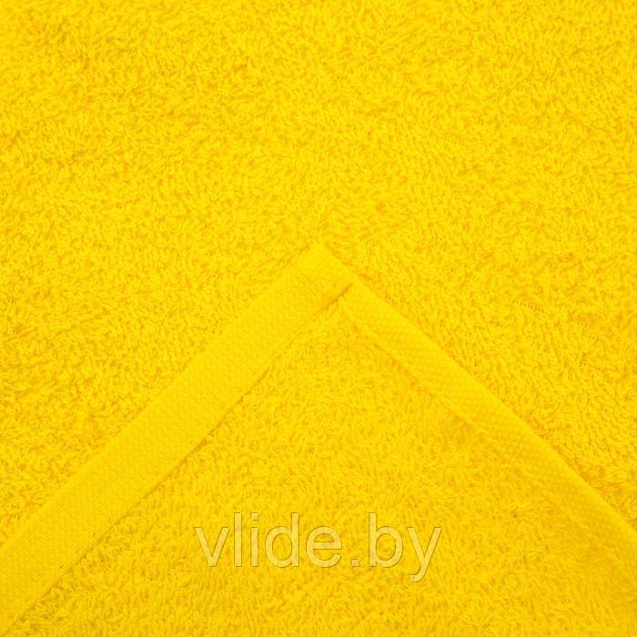 Полотенце махровое «Экономь и Я», размер 70х130 см, цвет жёлтый - фото 3 - id-p148691069
