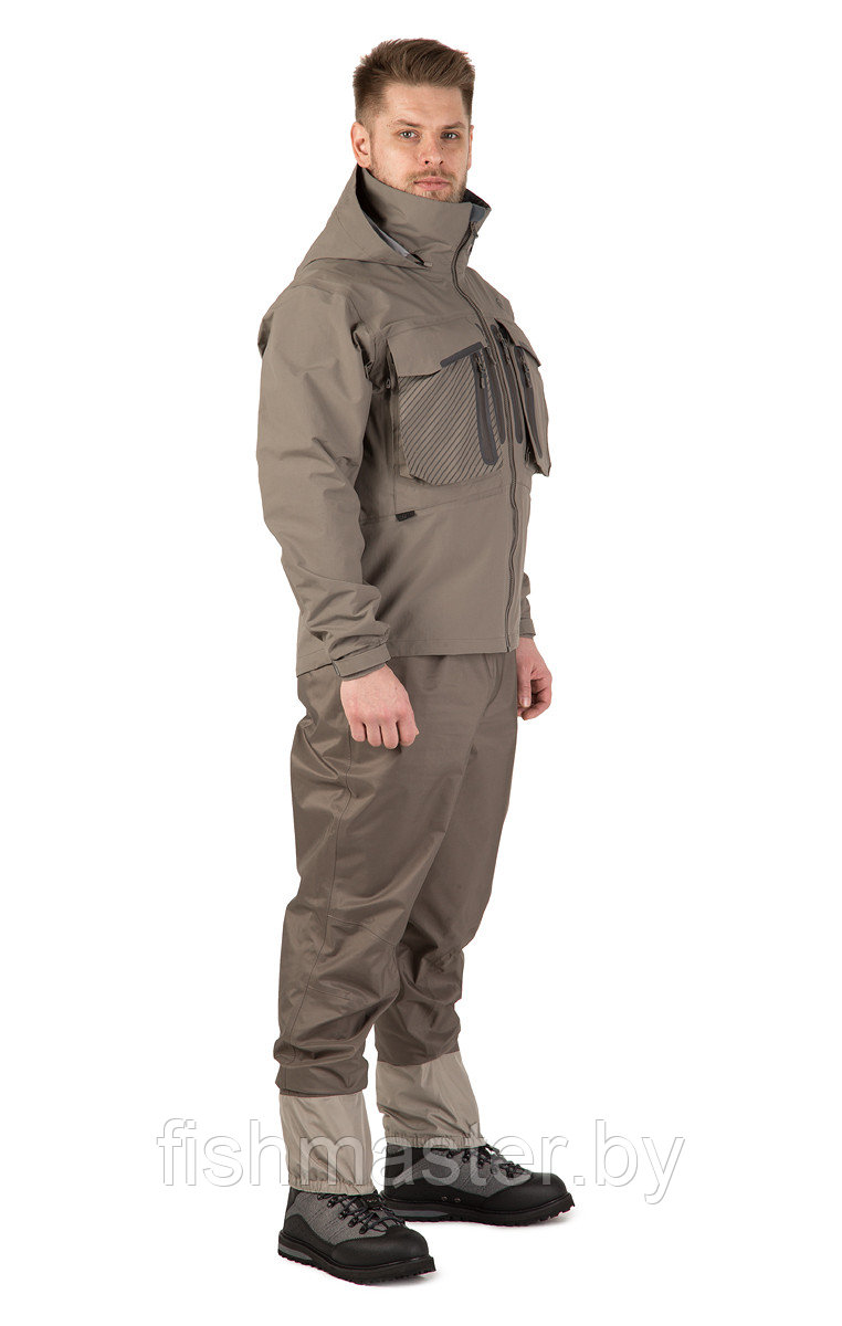 Куртка FHM Brook мембрана Dermizax (Toray) Япония 3 слоя 20000/10000 S, Коричневый - фото 3 - id-p148692661