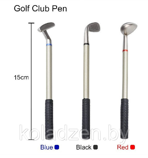 Подарок сувенир "бэг для гольфа с часами и ручками" - фото 2 - id-p148692827