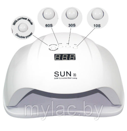 Лампа для маникюра Sun X (UV-LED 54 Вт, КИТАЙ!) - фото 3 - id-p148694177