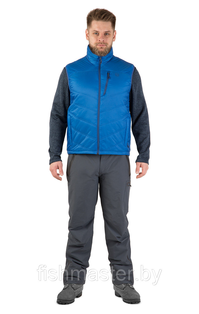 Жилет утеплённый FHM Mild цвет Голубой 4XL