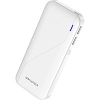 Портативное зарядное устройство Awei P75K 10000mAh (белый)