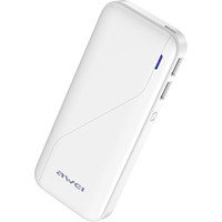 Портативное зарядное устройство Awei P75K 10000mAh (белый), фото 2