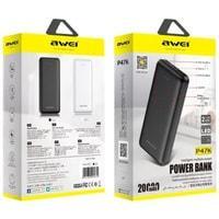 Портативное зарядное устройство Awei P47K 20000mAh (черный), фото 3