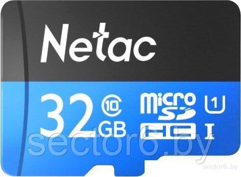 Карта памяти Netac P500 Standard 32GB NT02P500STN-032G-R + адаптер - фото 1 - id-p148722283