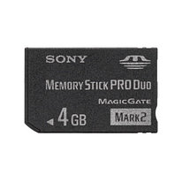 Карта памяти Sony Memory Stick Pro Duo 4 Gb