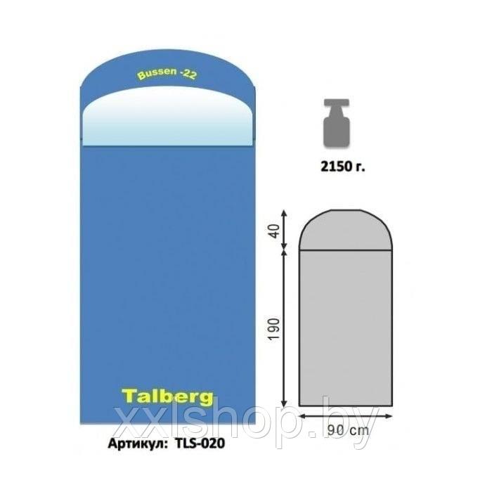 Спальный мешок Talberg Bussen -22C, левый - фото 3 - id-p148730157