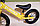 331 Беговел детский 12", НАДУВНЫЕ колеса PANMA, руль и сидение регулируется, от 2 лет, желтый, фото 3