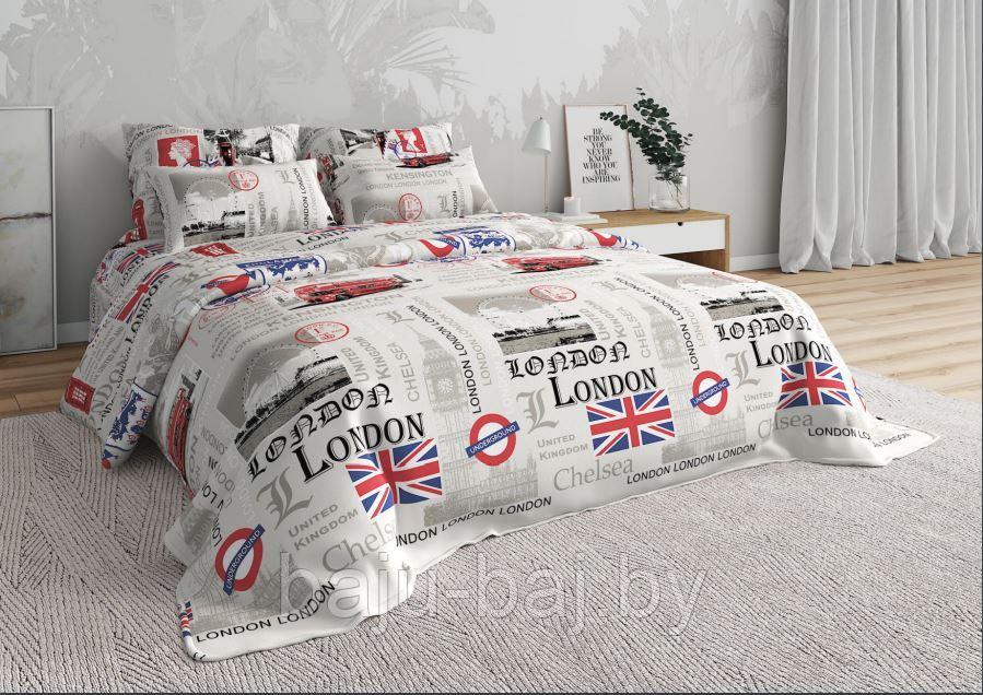 Комплект  семейного постельного белья Лондон