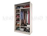 Шкаф-купе ТРИНИТИ-2 (Сандал светлый) МиФ, фото 2