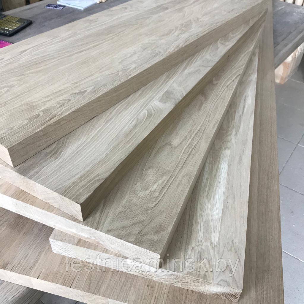 Тетива из дуба 40*300*3000 цельноламельная сорт А/В.